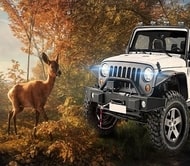 Game Safari Jeep Car Parking Sim: Jungle Adventure